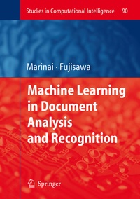 Enlarge image Cover: Machine Learning in Document Analysis and Recognition - Springer