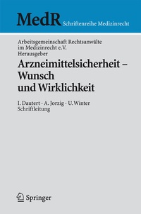Abbildung von: Arzneimittelsicherheit - Wunsch und Wirklichkeit - Springer