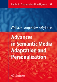 Enlarge image Cover: Advances in Semantic Media Adaptation and Personalization - Springer