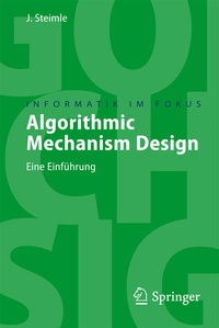 Abbildung von: Algorithmic Mechanism Design - Springer