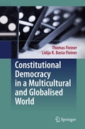 Cover: Constitutional Democracy in a Multicultural and Globalised World - Springer