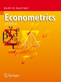 Enlarge image Cover: Econometrics - Springer