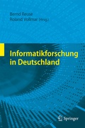 Cover: Informatikforschung in Deutschland - Springer