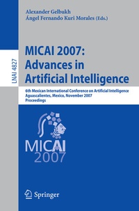 Abbildung von: MICAI 2007: Advances in Artificial Intelligence - Springer