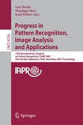 Cover: Progress in Pattern Recognition, Image Analysis and Applications - Springer