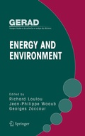 Cover: Energy and Environment - Springer