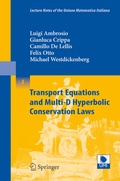 Cover: Transport Equations and Multi-D Hyperbolic Conservation Laws - Springer