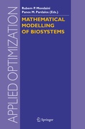 Cover: Mathematical Modelling of Biosystems - Springer