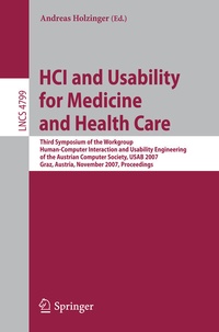 Abbildung von: HCI and Usability for Medicine and Health Care - Springer