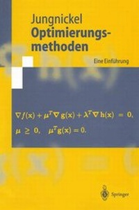 Abbildung von: Optimierungsmethoden - Springer