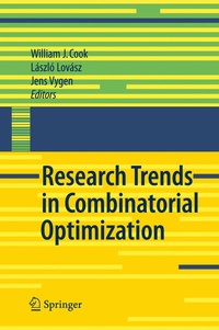 Enlarge image Cover: Research Trends in Combinatorial Optimization - Springer