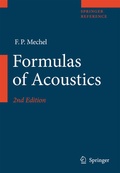Cover: Formulas of Acoustics - Springer