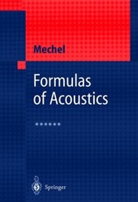 Enlarge image Cover: Formulas of Acoustics - Springer