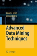 Cover: Advanced Data Mining Techniques - Springer