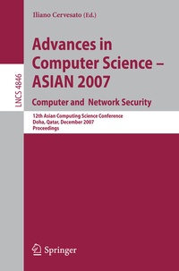 Abbildung von: Advances in Computer Science - ASIAN 2007. Computer and Network Security - Springer