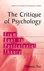 Cover: The Critique of Psychology - Springer