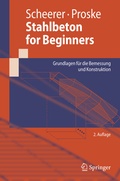 Cover: Stahlbeton for Beginners - Springer