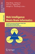 Cover: Web Intelligence Meets Brain Informatics - Springer