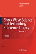 Cover: Shock Wave Science and Technology Reference Library, Vol. 3 - Springer