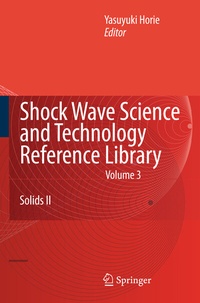 Enlarge image Cover: Shock Wave Science and Technology Reference Library, Vol. 3 - Springer
