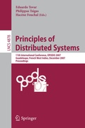 Cover: Principles of Distributed Systems - Springer