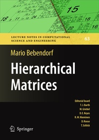 Abbildung von: Hierarchical Matrices - Springer