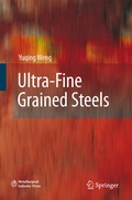 Cover: Ultra-Fine Grained Steels - Springer