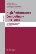 Cover: High Performance Computing - HiPC 2007 - Springer