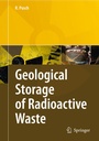 Cover: Geological Storage of Highly Radioactive Waste - Springer