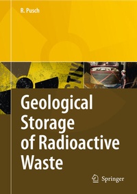 Enlarge image Cover: Geological Storage of Highly Radioactive Waste - Springer
