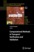 Cover: Computational Methods in Transport: Verification and Validation - Springer