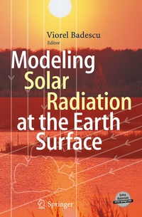 Enlarge image Cover: Modeling Solar Radiation at the Earth's Surface - Springer