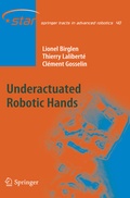 Cover: Underactuated Robotic Hands - Springer
