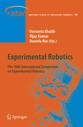Cover: Experimental Robotics - Springer