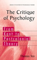 Cover: The Critique of Psychology - Springer