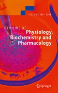 Cover: Reviews of Physiology, Biochemistry and Pharmacology 160 - Springer