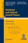Bild: Nonlinear and Optimal Control Theory - Springer