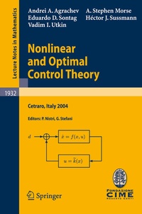 Abbildung von: Nonlinear and Optimal Control Theory - Springer
