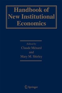 Enlarge image Cover: Handbook of New Institutional Economics - Springer
