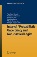 Cover: Interval / Probabilistic Uncertainty and Non-classical Logics - Springer