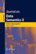 Cover: Journal on Data Semantics X - Springer