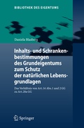 Abbildung von: Inhalts- und Schrankenbestimmungen des Grundeigentums zum Schutz der natürlichen Lebensgrundlagen - Springer