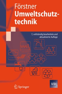 Enlarge image Cover: Umweltschutztechnik - Springer