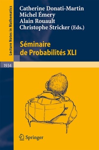 Abbildung von: Séminaire de Probabilités XLI - Springer