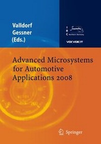 Enlarge image Cover: Advanced Microsystems for Automotive Applications 2008 - Springer