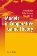 Cover: Models in Cooperative Game Theory - Springer