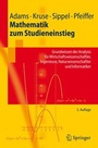 Cover: Mathematik zum Studieneinstieg - Springer