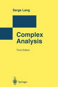 Abbildung von: Complex Analysis - Springer