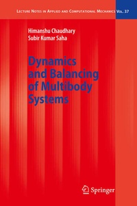 Enlarge image Cover: Dynamics and Balancing of Multibody Systems - Springer