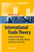 Cover: International Trade Theory - Springer